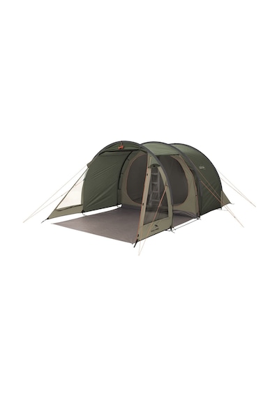 Easy Camp Galaxy 400 Rustic, Yeşil Blackroom 12m² & 4 Kişilik Yüksek Aile Çadırı Acı Kahverengi