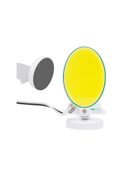 Powermaster Tm-24 Cob Ledli 13 Watt Akü Maşalı 4 Metre Kablolu Taşınabilir Seyyar Panel Lamba Beyaz