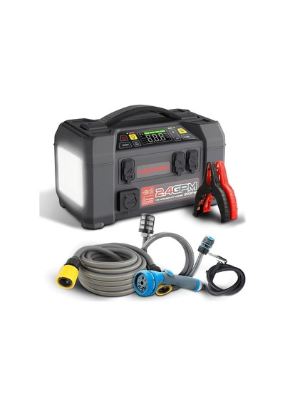 Lokithor Aw401 12v 2500amp Li-polimer Akıllı Akü Takviye + Pompa + Basınçlı Yıkama + Powerbank + Led Lamba Fr Aw401