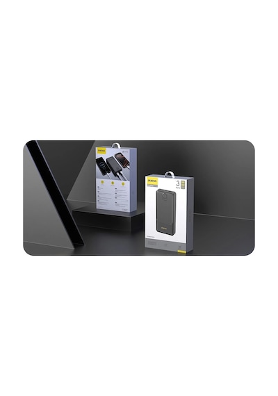 Go İthalat Powerbank Dudao K10pro 2.4a 20000mah 2 X Usb-a - Siyah Black