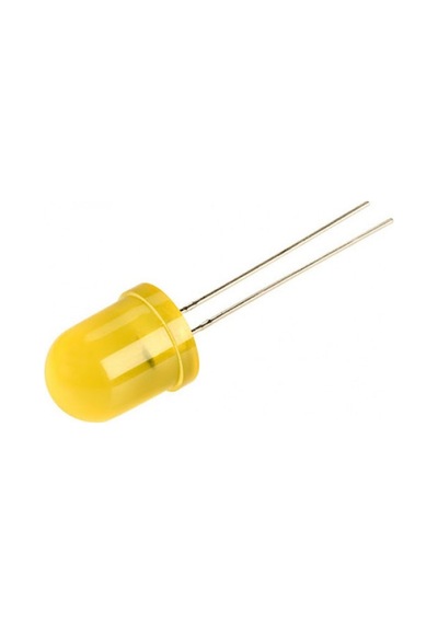 10Mm Sarı Led 10 Adet