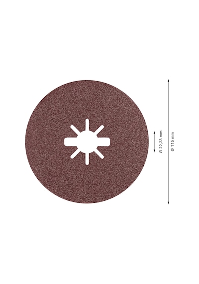Bosch R781 Expert 115 Mm 60 Kum Metal Disk Zımpara 2608621780