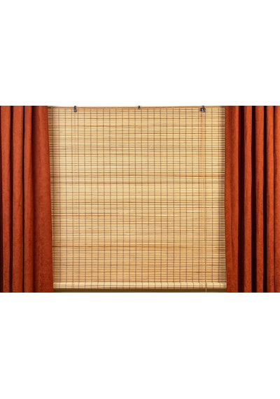 Rodos Ahşap Bambu Stor Perde 150 X 180 Çok Renkli