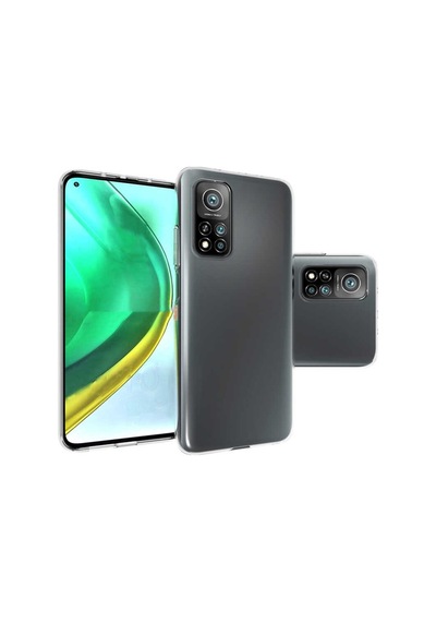 Xiaomi Mi 10T 5G Kilif Seffaf Silikon Hibrit Case 405429739