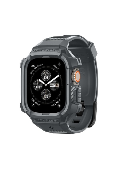 Apple Watch 49mm Ultra 4/3/2/1 İle Uyumlu Kılıf & Kordon Kayış Rugged Armor Pro Dark Gray - Acs07390 Çok Renkli Apple Watch 49mm Ultra 4/3/2/1 İle Uyumlu Kılıf & Kordon Kayış Rugged Armor Pro Dark Gray - Acs07390 Çok Renkli