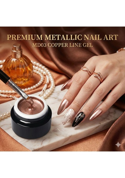 Born Pretty Metalik Painting Jel Md03 49151-3