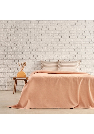 Taç Natural Dreams Pamuk Pike Takımı Soho Taba Tek Kişilik