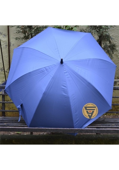 Marlux April 251-g Fiber Otomatik Vale Şemsiyesi 130 CM Lacivert Siyah