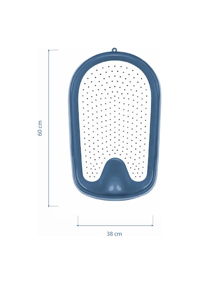 Babyjem Soft Banyo Desteği Bebek Yıkama Yardımcısı İndigo Mavi Çok Renkli