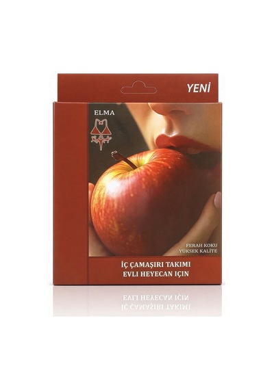 Colezium Elma Aromalı Yenilebilir İç Çamaşırı Takımı - Renkli / Standart Çok Renkli