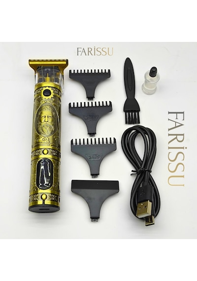 Dearling Rf-1863 Antika Tasarım Profesyonel Kablosuz Saç Sakal Traş Makinesi Dearling Rf-1863 Antika Tasarım Profesyonel Kablosuz Saç Sakal Traş Makinesi