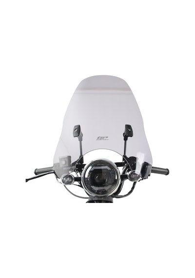 GP Kompozit Scooter Universal Ayarlanabilir Ön Cam Füme 54 cm