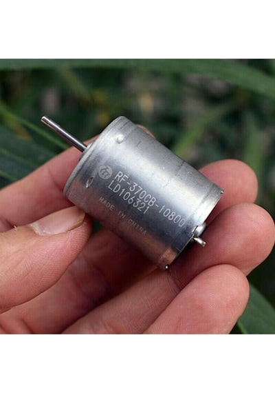 Rf-370 Dc Motor Dc 24v 5000rpm Rf370 Oyuncak Rc Araba Su Motoru Klima Uçak Rf-370cb-10800 Elektrik