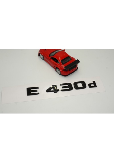 E 430d Bagaj Parlak Siyah ABS 3M 3D Yazı Logo