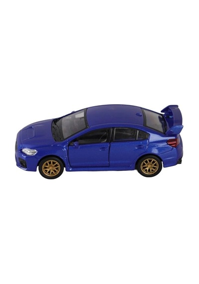 43693 Welly Dıe Cast Pull Back Subaru Wrx Çok Renkli