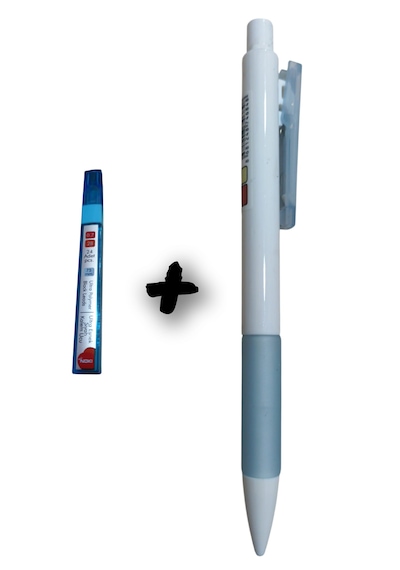 Mikro O.7 Kalem + 0.7 Esnek Kalem Ucu Pastel Mavi