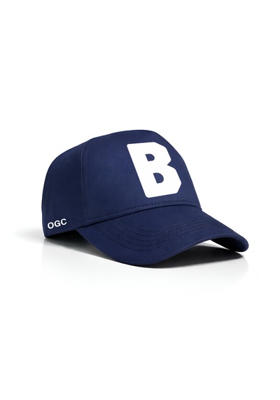 Ogc B Harfi Unisex Şapka Lacivert