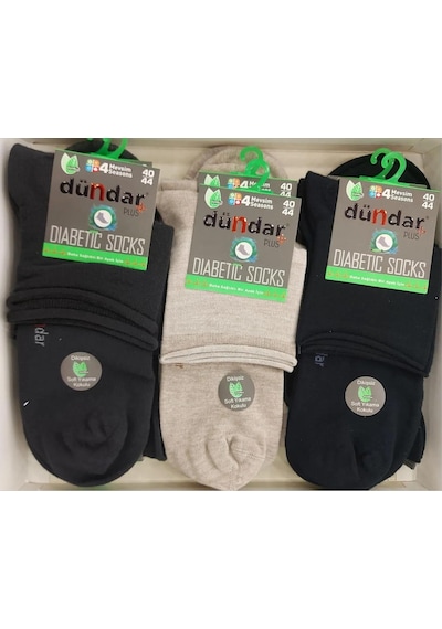 Dündar Çorap Dündar Erkek Bambu Plus Konç Patik Çorap 5985 - 6 Adet 001