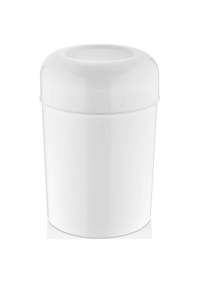 Rulopak Pota Kapak Çöp Kovası - Beyaz 15 Lt Beyaz