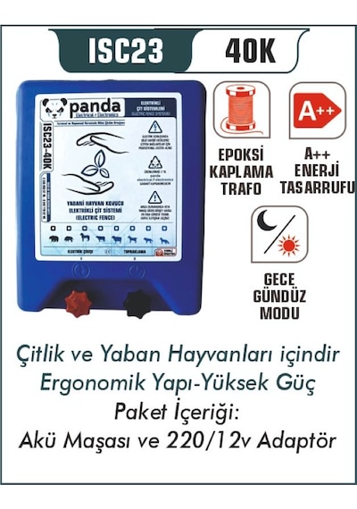 Panda Elektrikli Çit 40k