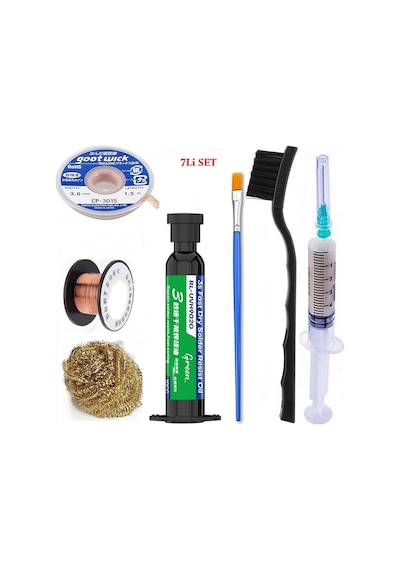 Relıfe Rl-uvh902g Uv Yeşil Jel Yol Kaplama Maskesi Ve Yardımcı Yedili Elektronik Kart Tamir Malzemeleri 3 0mm St13