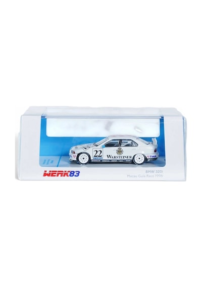 Tarmac Works - Werk83 1/64 Bmw 320i Macau Guia Race 1996 Joachim Winkelhock Çok Renkli