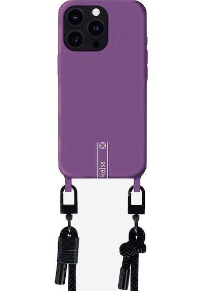 Kajsa Apple Uyumlu iPhone 14 Pro Kılıf Kajsa Missy And Match Klasik İp Askılı Kapak KAJSA-25503