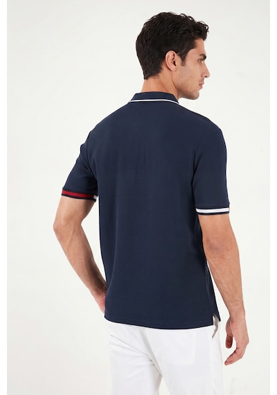 Buratti Pamuklu Regular Fit Düğmeli Polo T Shirt Erkek Polo T Shirt 5904066 Lacivert