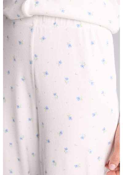 Defacto Çiçekli Pijama Takımı Üst Alt H1801AX26SP