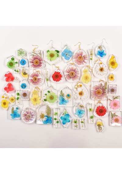 Epoksi Silikon Kalıp Çoklu Anahtarlık Geometrik Üçgen Delikli Kolye Küpe Kalıbı