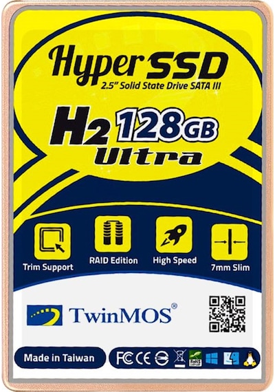 Twinmos 128 GB 2.5" SATA 3 SSD