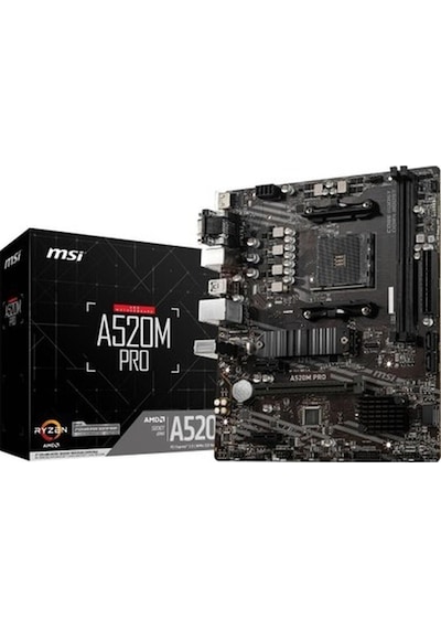 Msı A520m-a Pro Ddr4 4600/1866mhz M.2 M.atx Am4