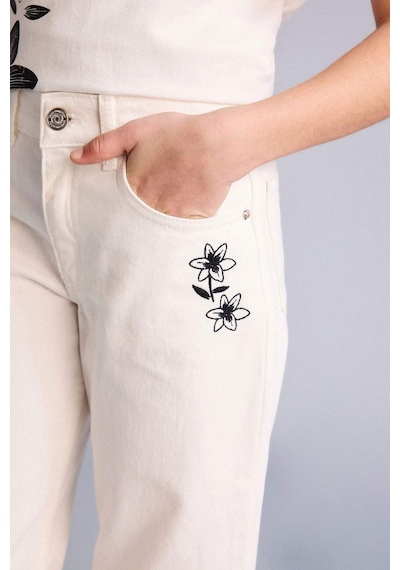 Defacto Wıde Leg Gabardin Pantolon Kız Çocuk G7579a826smwt34 Beyaz-wt34 Defacto Wıde Leg Gabardin Pantolon Kız Çocuk G7579a826smwt34 Beyaz-wt34