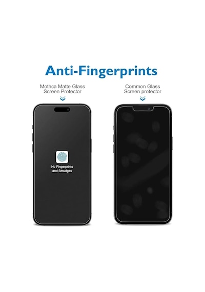 Apple Uyumlu   iPhone 15 Promax Mat Seramik Nano Kırılmaz Ekran Koruyucu - Anti Static - Parmak İzi Bırakmaz