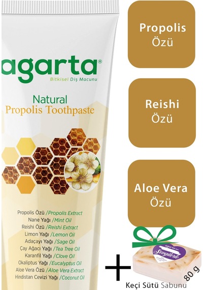 Doğal Propolisli Diş Macunu 100 Ml