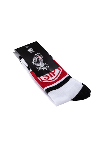 Sıp Scootershop Sıp Çorap - Tape Logo Beyaz/kırmızı/siyah 41-46 / Sıp Diğer