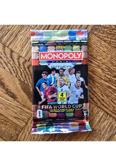 Panini Prizm Monopoly Dünya Kupası Lisanslı Oyun Paketi 4 Kart