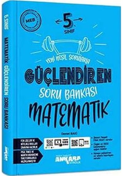 Ankara Yayıncılık 5. Sınıf Güçlendiren Matematik Soru Bankası