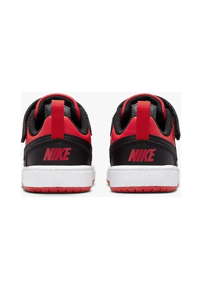 Nike Siyah - Kırmızı Bebek Yürüyüş Ayakkabısı Dv5458-600 Court Borough Low Td