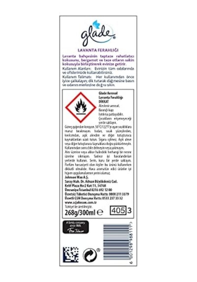 Aerosol Lavanta Ferahlığı Oda Kokusu 300 Ml 1 X 300 Ml Diğer