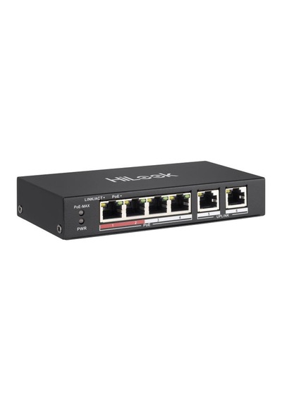 Hılook Ns-0106p-35 4xfe + 2xge Yönetilemez 35w Poe Switch