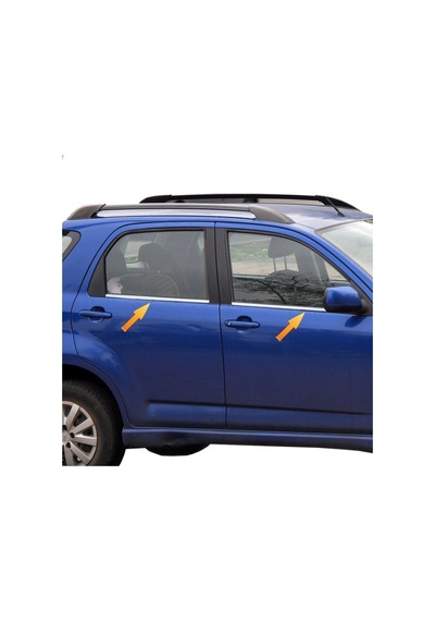 Daihatsu Terios Krom Cam Çıtası 2006 - 2013 Arası P.  Çelik