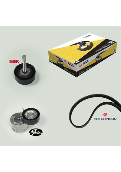 GVA 59A2920 Alternatör Gergi Seti Linea Doblo Fiorino 1.3 Mtj Euro5 95Hp 12-