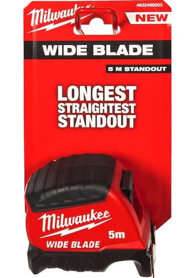 Milwaukee Şerit Metre Geniş Bıçak Nesil 2 5m/35mm 4932499203 5