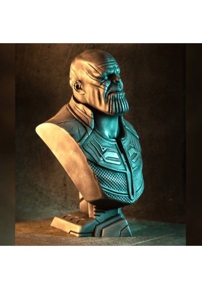 Marvel Thanos Büst Figür Organik Ürün