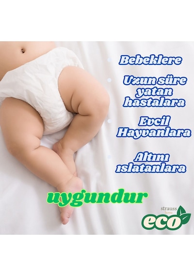 Home Lastikli Alez Yatak Koruyucu Sıvı Geçirmez Fitted 4 Köşe Tek Çift Battal Boy Beyaz