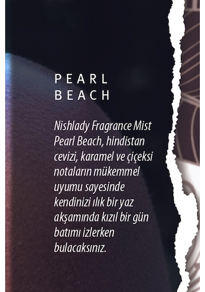 Nishlady Pearl Beach Body Mist Vegan Vücut Spreyi 260 ML