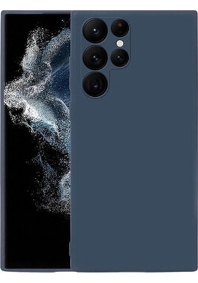 Nihcase Samsung Uyumlu Galaxy S22 Ultra Kılıf Mara İçi Kadife Süet Lansman
