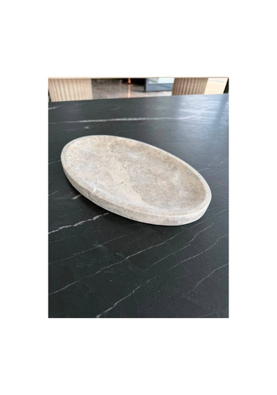 Silver Traverten Mermer Tabak-250
