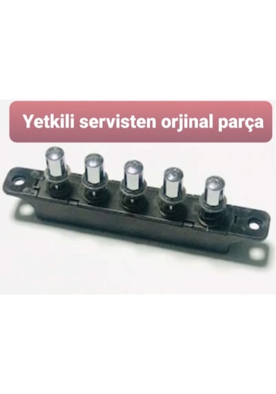 Alveus Uyumlu Davlumbaz Tuş Takımı 5Li Şarter Buton Parça - 427699250